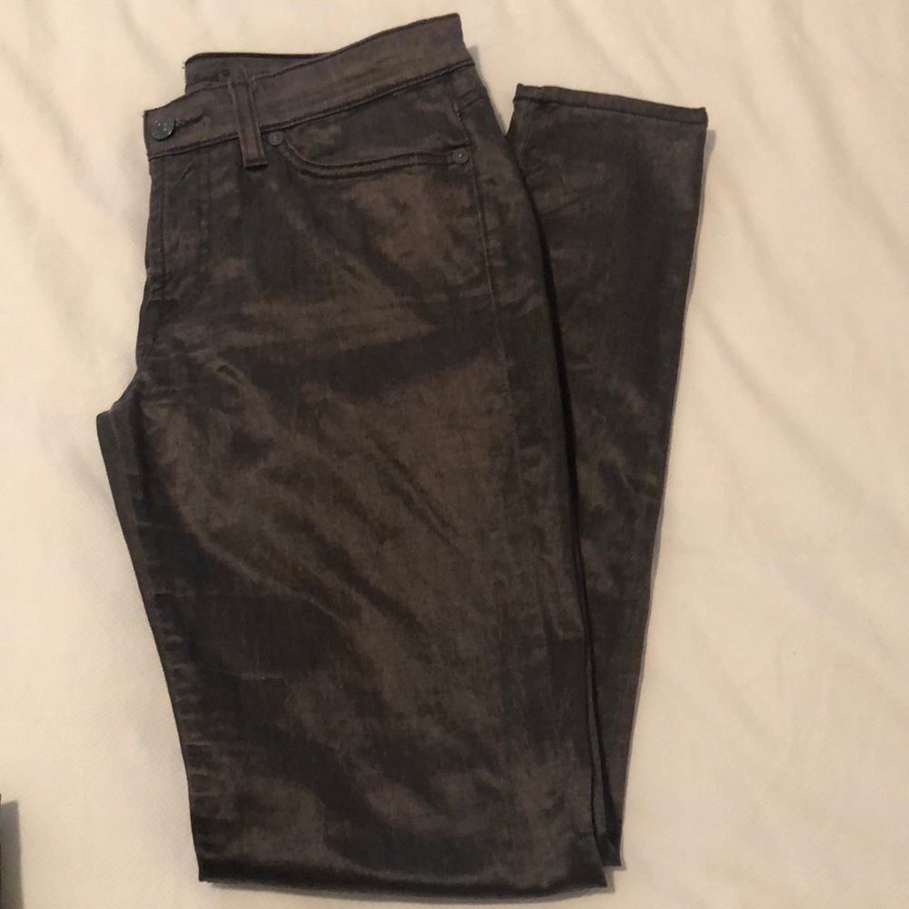 7 for all Mankind Coated Denim Size 28